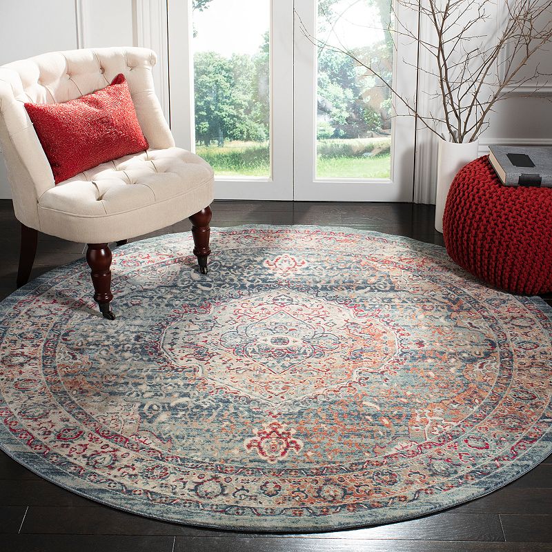 Safavieh Shiloh Distressed Medallion Rug