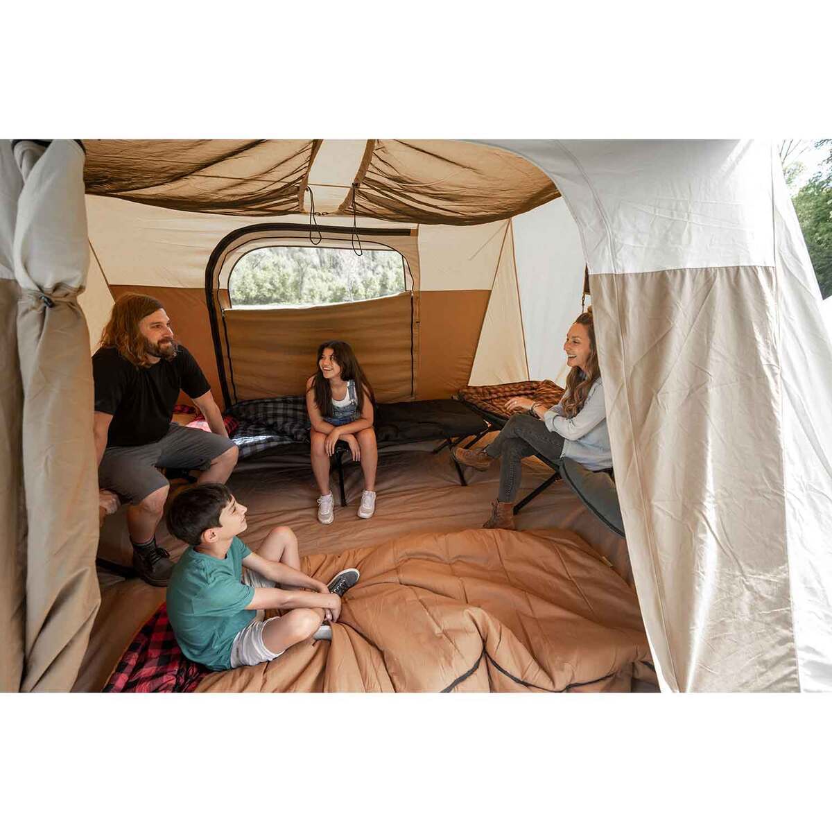 TETON Sports Mesa 8Person Canvas Tent  Tan