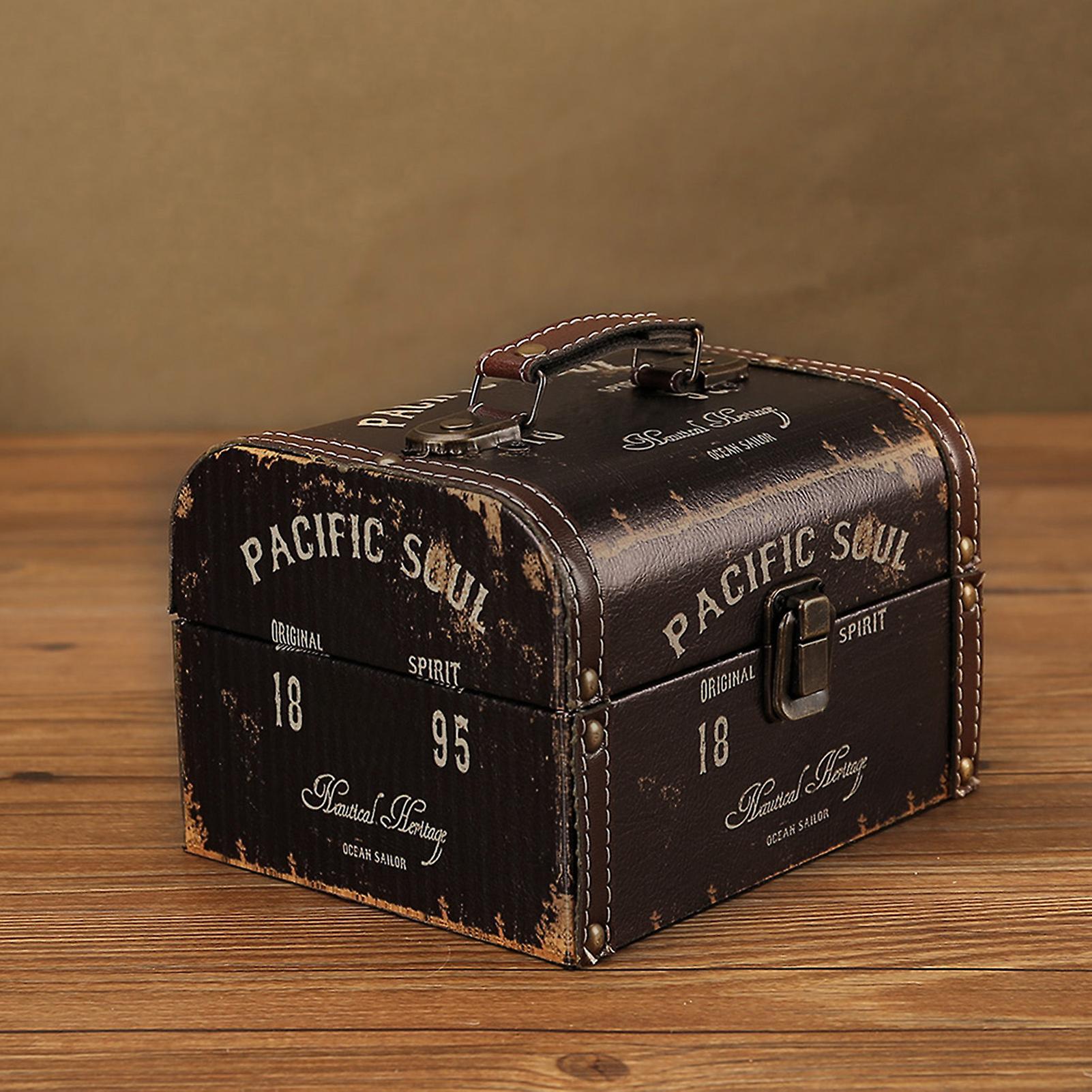 Popular Delicate American Vintage Storage Container Retro British Style Jewelry Box (small)