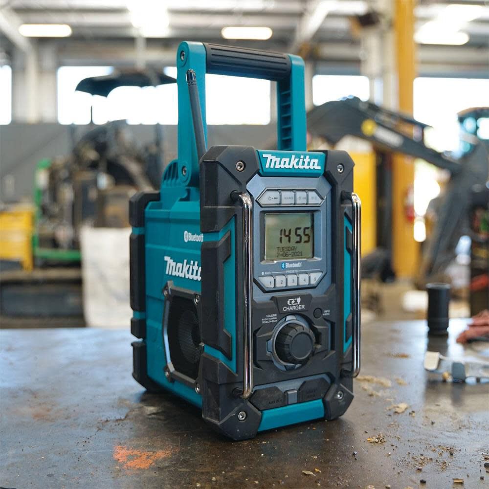 Makita 18V LXT 12V Max CXT Bluetooth Job Site Charger/Radio Lithium Ion Cordless Bare Tool XRM10 from Makita