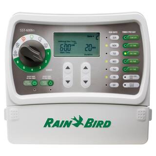 Rain Bird 6-Station Indoor Simple-To-Set Irrigation Timer SST600in