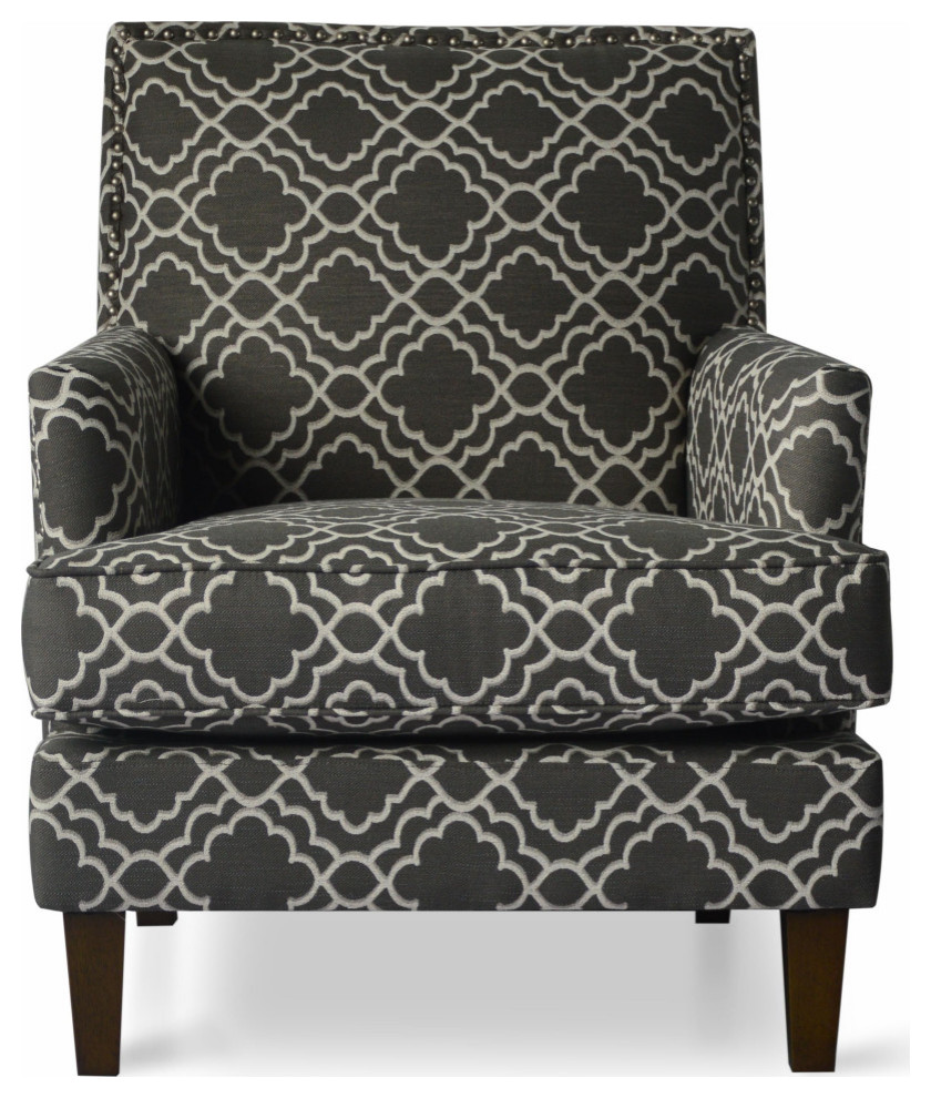 Aubrey Accent Chair   Mediterranean   Armchairs And Accent Chairs   by Timeout PRO  Houzz