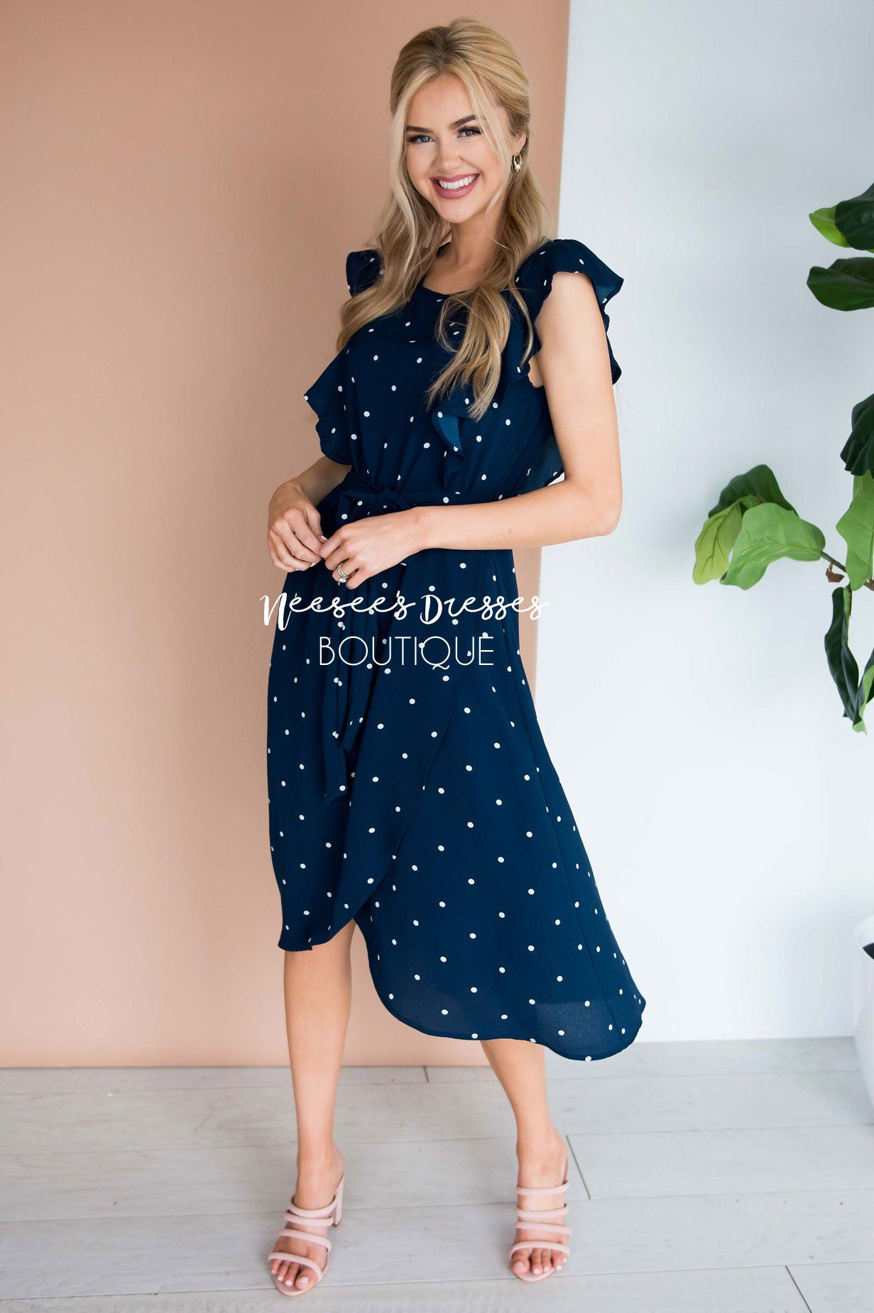 The Kynlei Polka Dotted Dress