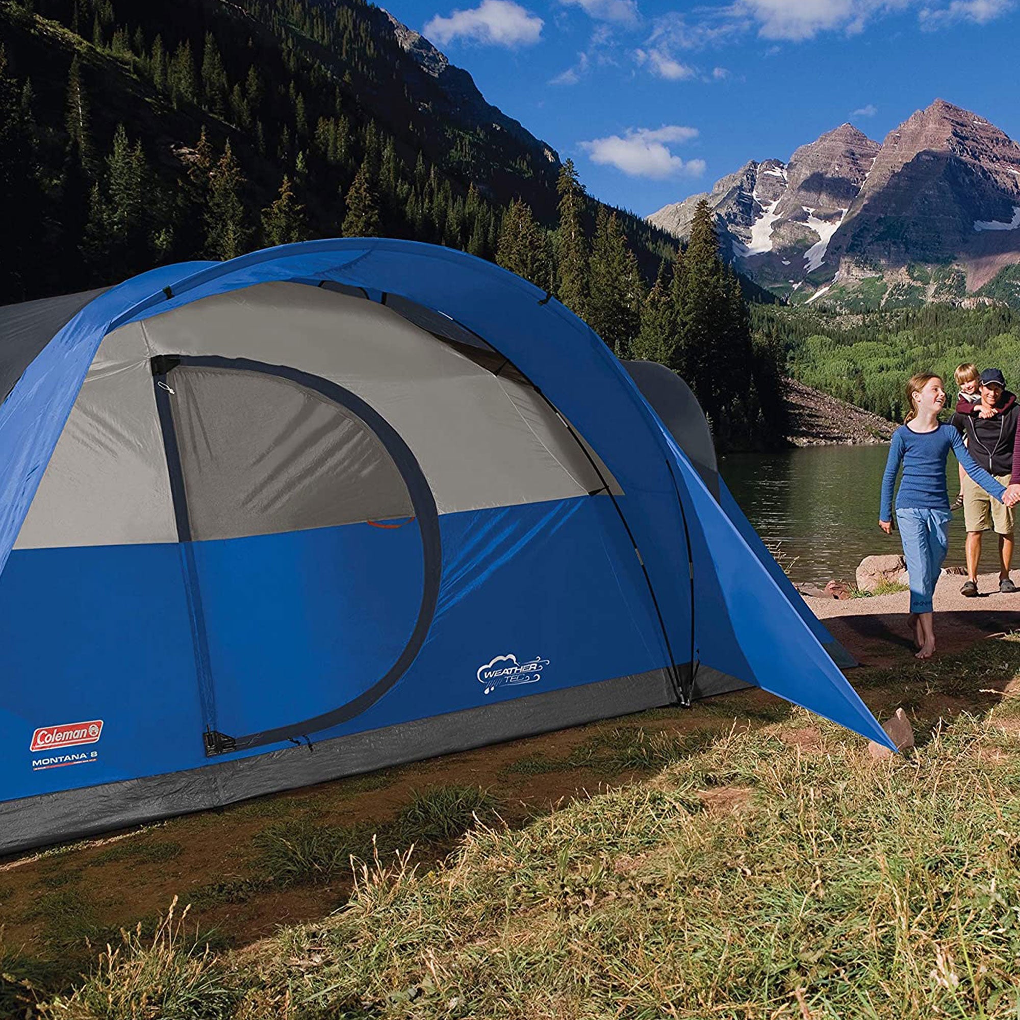 Coleman Montana 8 Person Tent and GuestRest 18