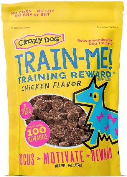 Crazy Dog Train-Me! Chicken Flavor Dog Treats