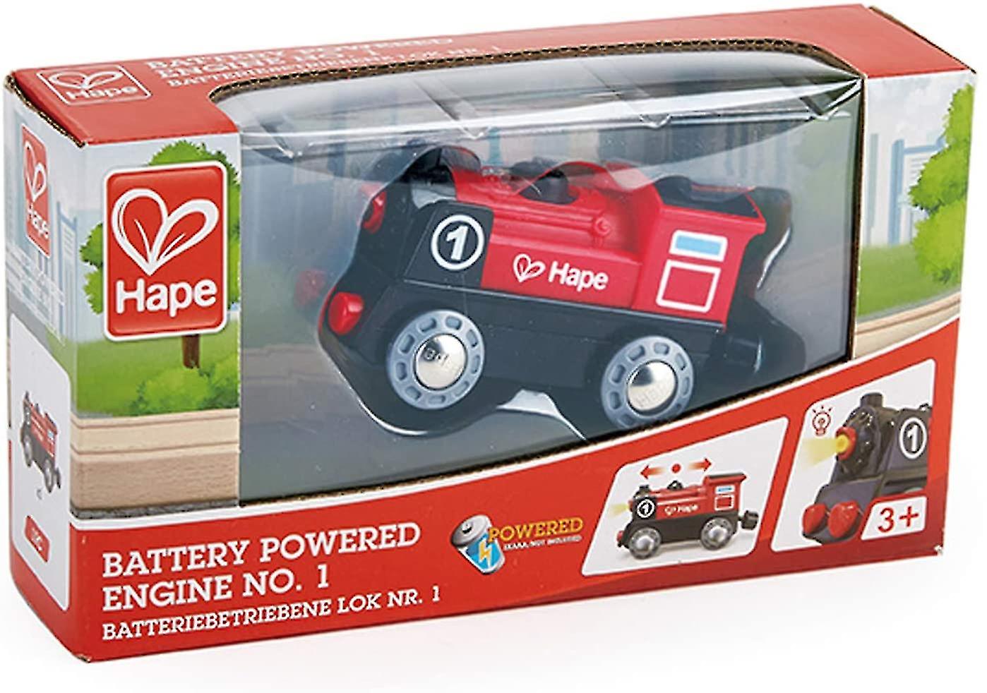 Battery Powered Train Engine No. 1 Red And Black For Ages 3+