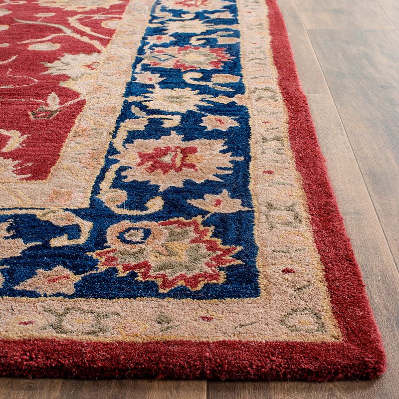 Safavieh Anatolia Lois Framed Floral Wool Rug