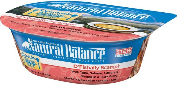 Natural Balance Delectable Delights O'Fishally Scampi Stew Grain-Free Wet Cat Food