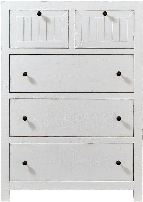 Sea Breeze White Chest of Drawers