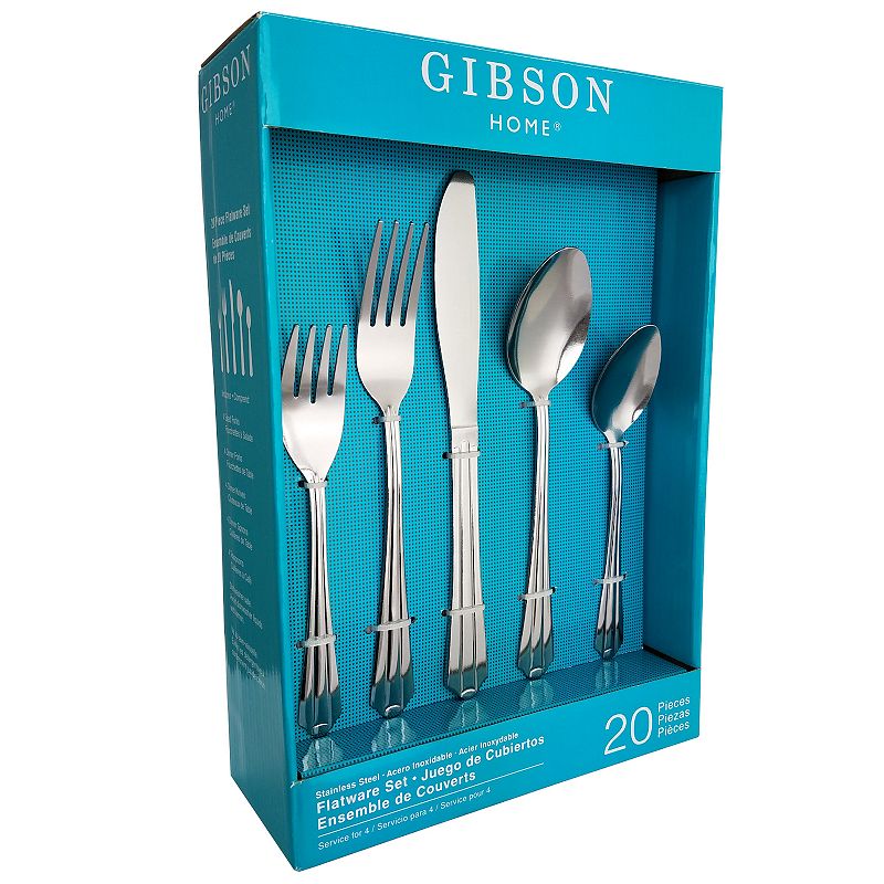 Gibson Montiero 20-Piece Flatware Set