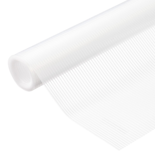 Clear PlastOMat Ribbed Shelf Liner