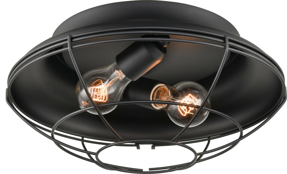 Outdoor Flush Mount 5382   Industrial   Outdoor Flush mount Ceiling Lighting   by HedgeApple  Houzz