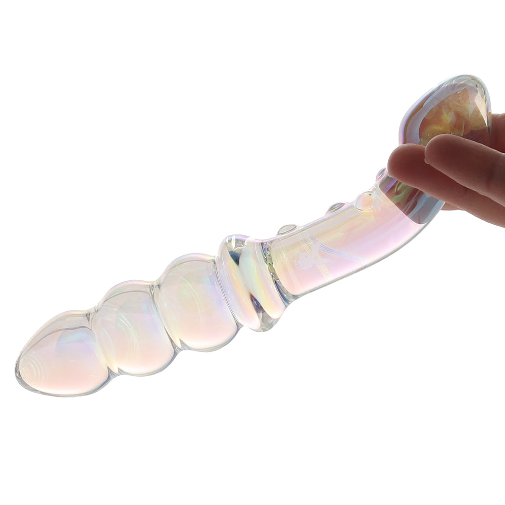 Playboy Jewels Glass Double Dildo