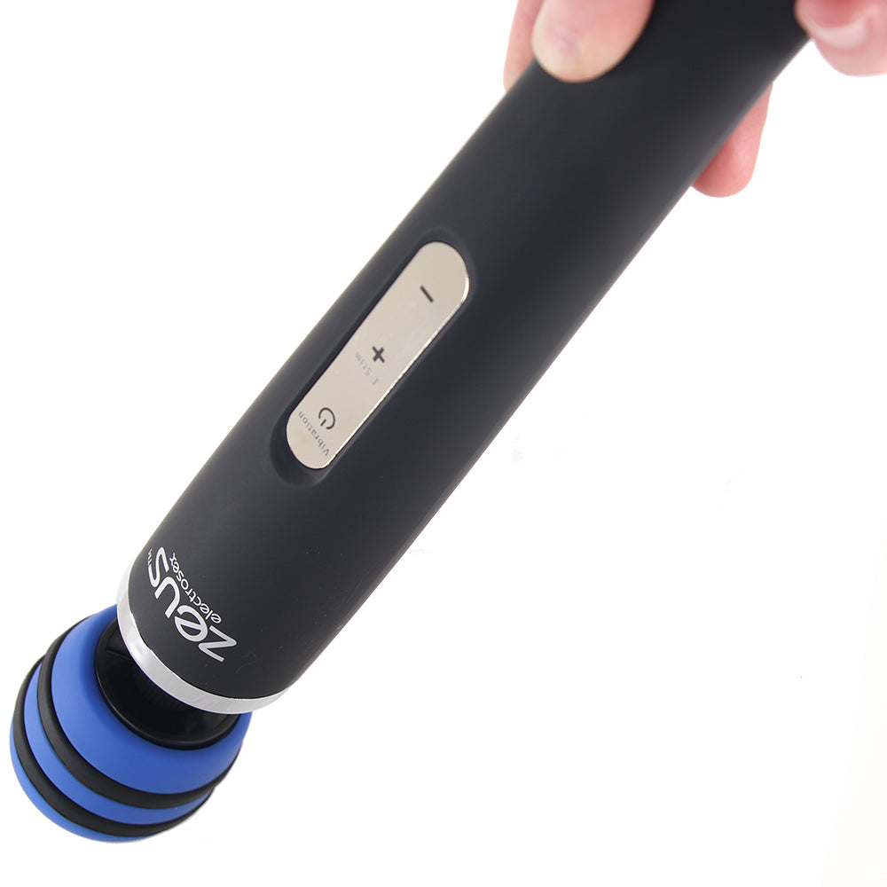 Zeus Blue Arc Plug In E-Stim Vibrating Wand