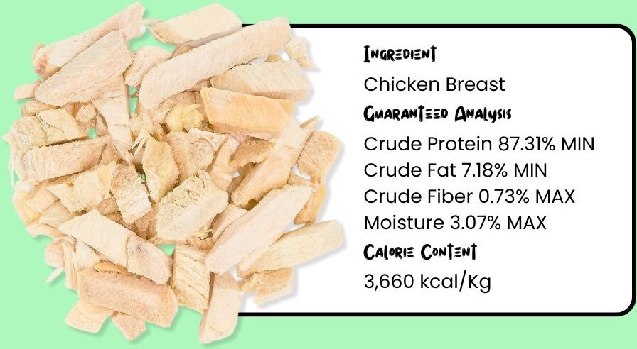 Sprankles Chicken Breast Grain-Free Freeze-Dried Dog Treats