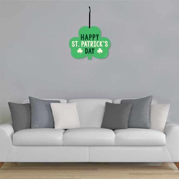 Big Dot Of Happiness St Patrick x27 s Day Hanging Porch Saint Paddy x27 s Day Party Outdoor Decorations Front Door Decor 1 Piece Sign