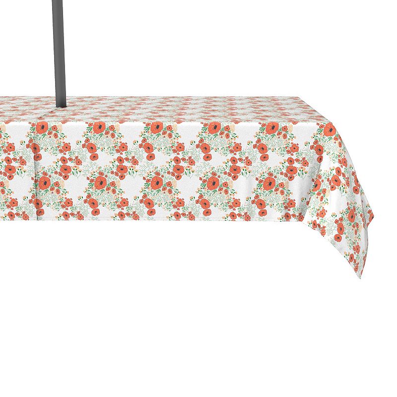 Water Repellent， Outdoor， 100% Polyester， 60x84， Summer Floral Design