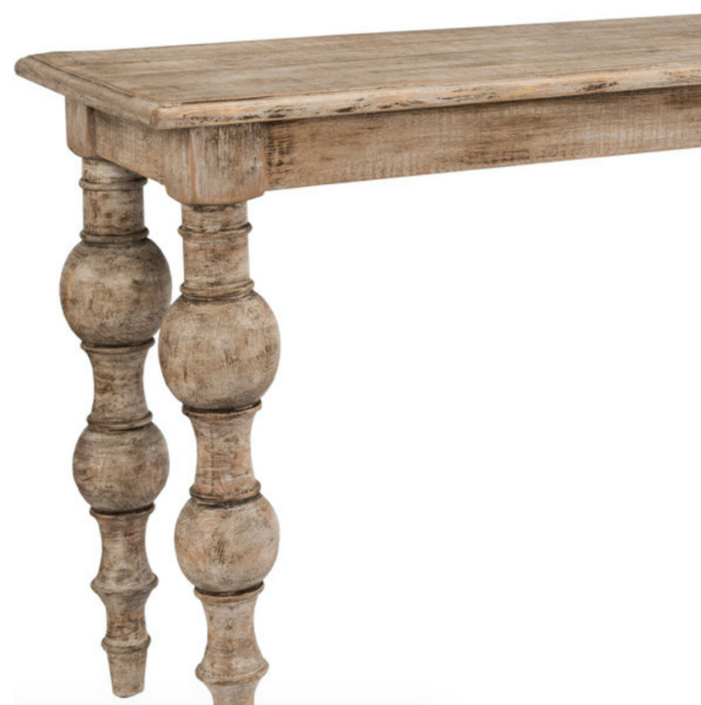 Ball Leg Farm Console   Farmhouse   Console Tables   by Design Mix Furniture  Houzz