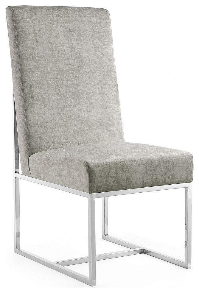 Manhattan Comfort Element Velvet Dining Chair   Contemporary   Dining Chairs   by Manhattan Comfort  Houzz