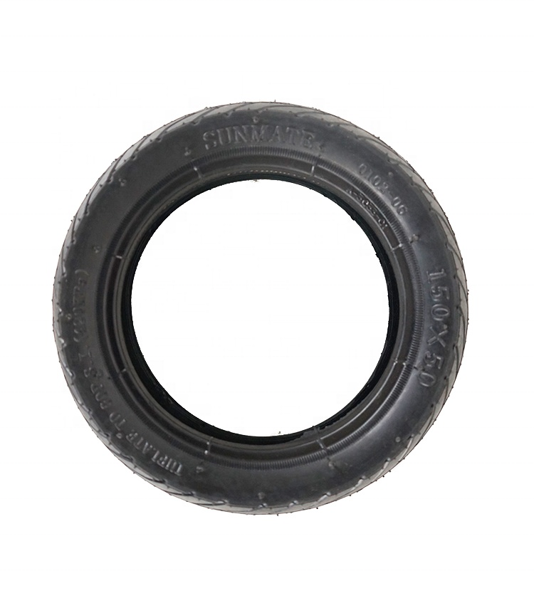 Regular Scooter Tire 6 Inch with Wear Resistance Tear Resistant Proof Size 150x50 Tyre for Electric Scooter and Skateboard