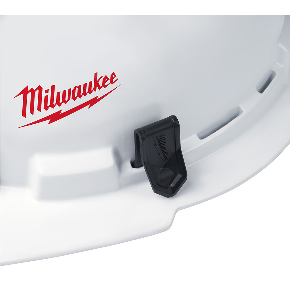 Milwaukee Front Brim Vented Hard Hat with BOLT Accessories Type 1 Class C Small Logo