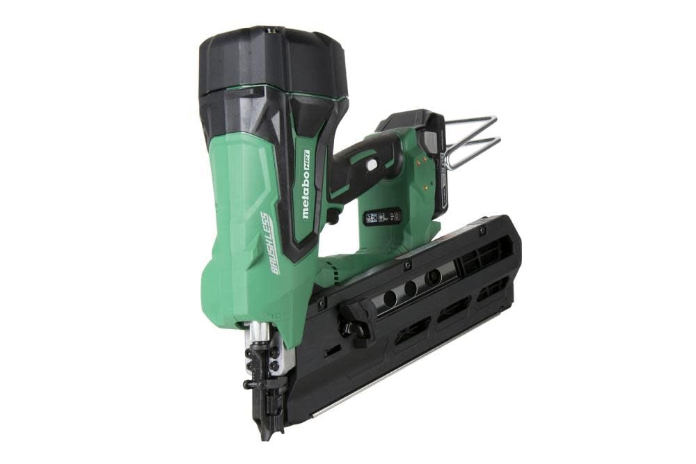 Metabo HPT 3-1/2 In. 18V Cordless Plastic Strip Framing Nailer NR1890DRM from Metabo HPT