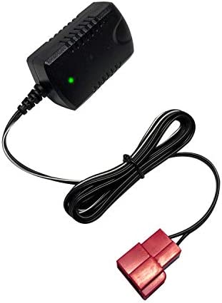 6V Kids Ride On Car Charger, 7Volt 800MA Battery Charger for 6V BMX X6 Kid TRAX Disney GMC Dinsney Wal-Mart Kid TRAX Moto ATV Quad Disney Ride-On Car Toys Red Square Plug