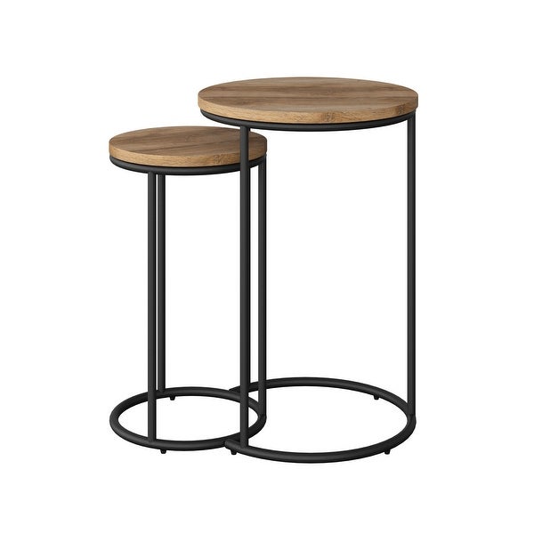 CorLiving Fort Worth Nesting Side Table