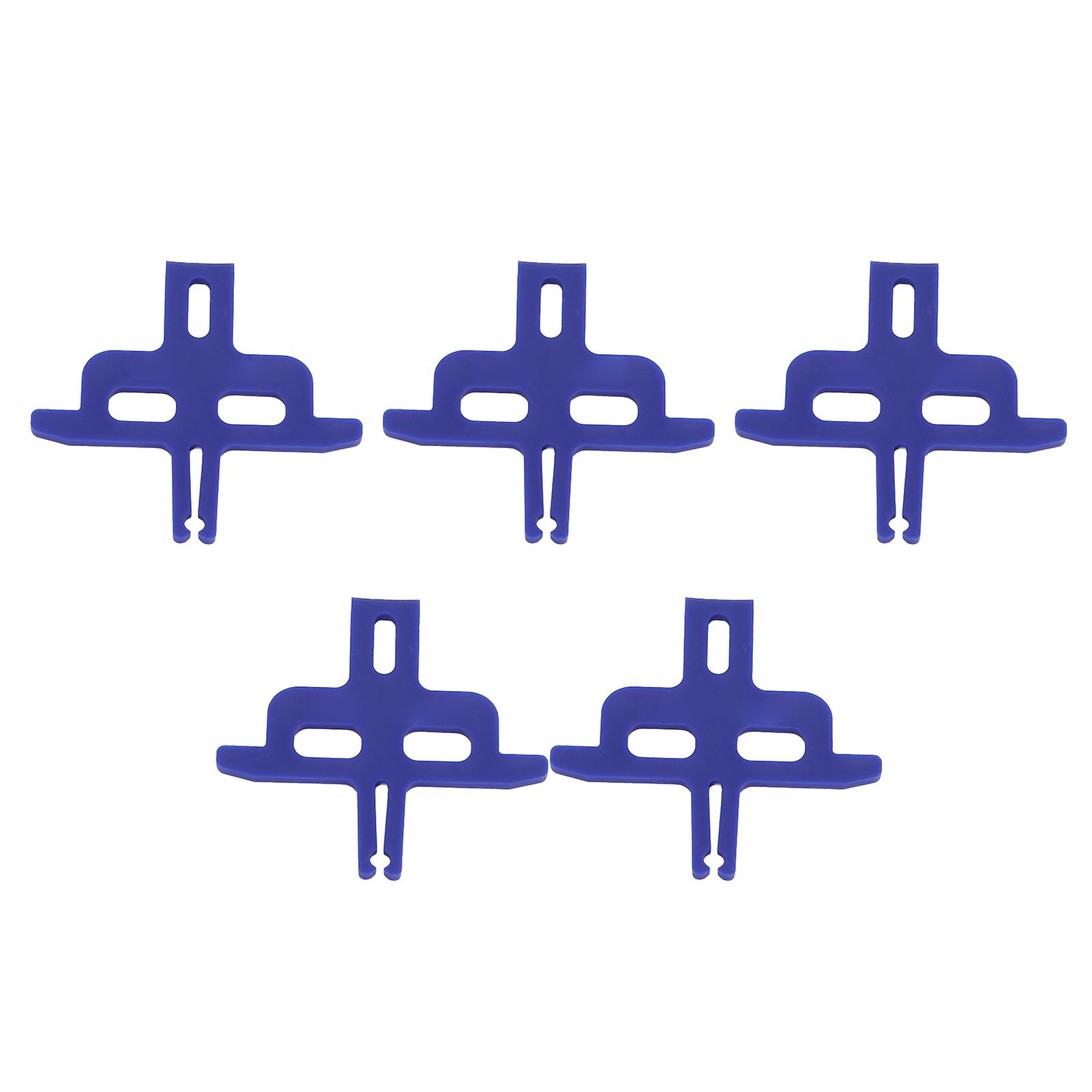 5pcs Bicycle Disc Brake Spacer Blue Compact Supporting Function Easy Assemble Bike Accessories