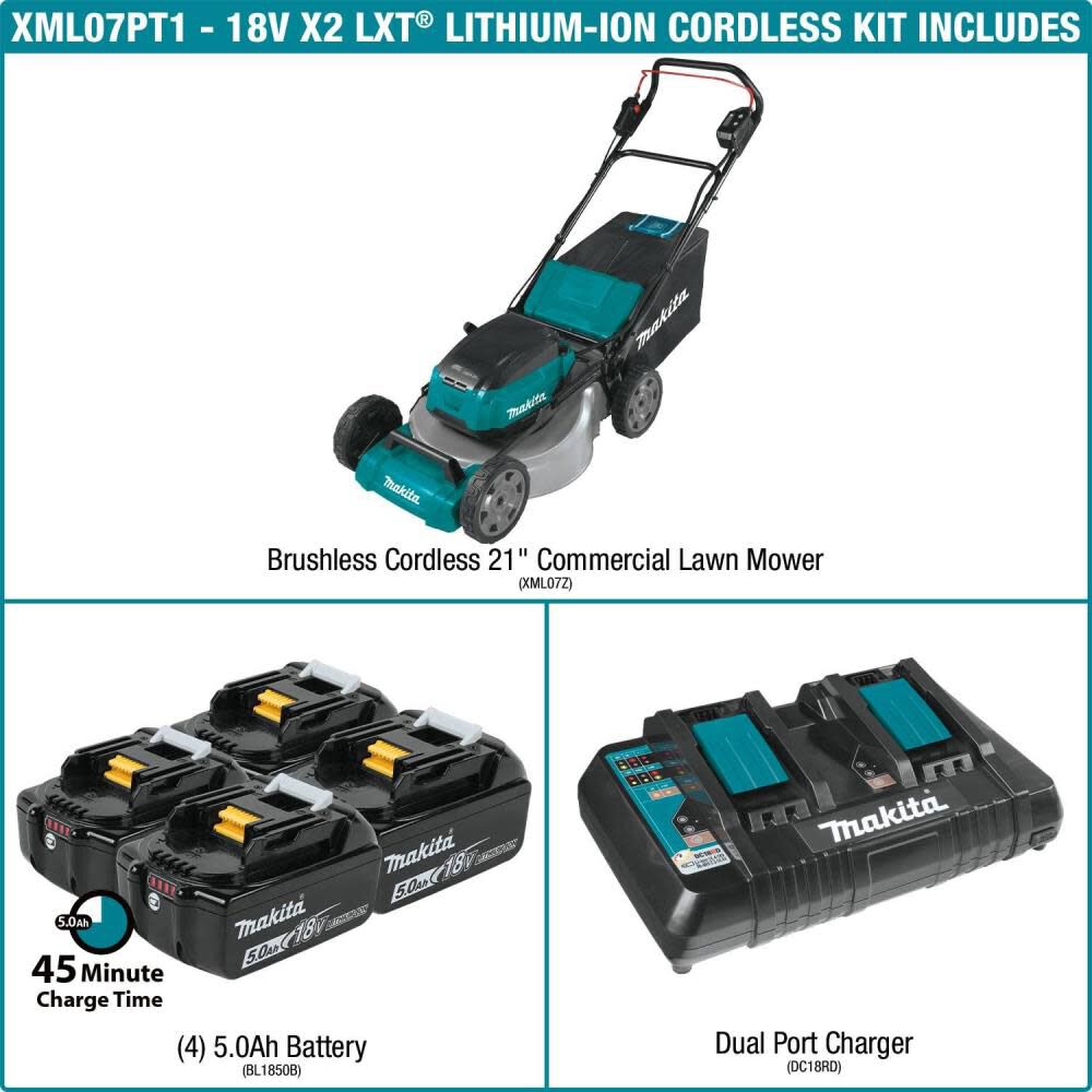 Makita 18V X2 (36V) LXT LithiumIon Brushless Cordless 21