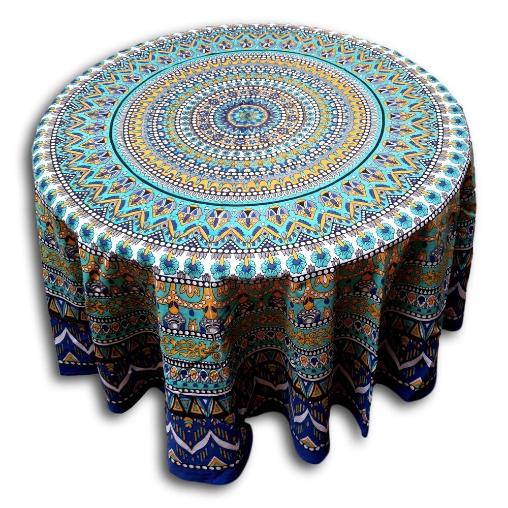 Cotton Inspiring Floral Tablecloth Collection