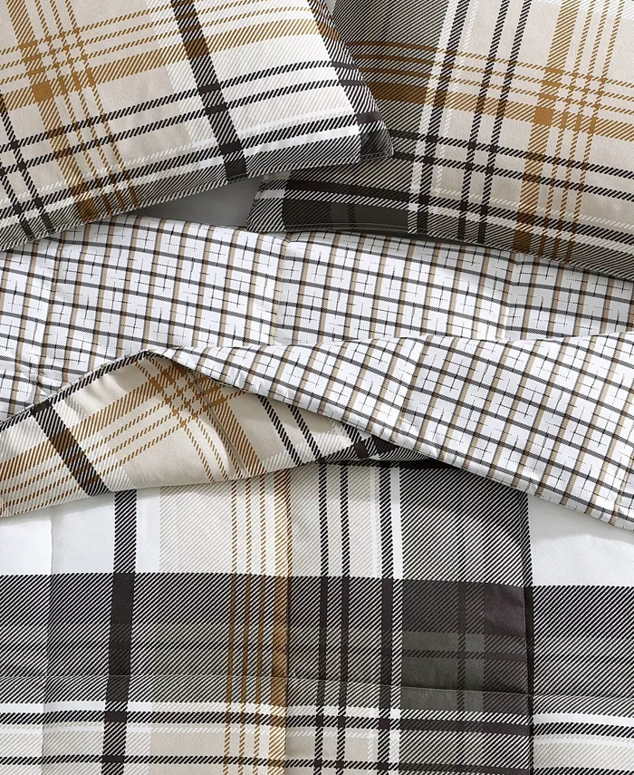 Eddie Bauer Normandy Plaid Comforter Set， Full Queen