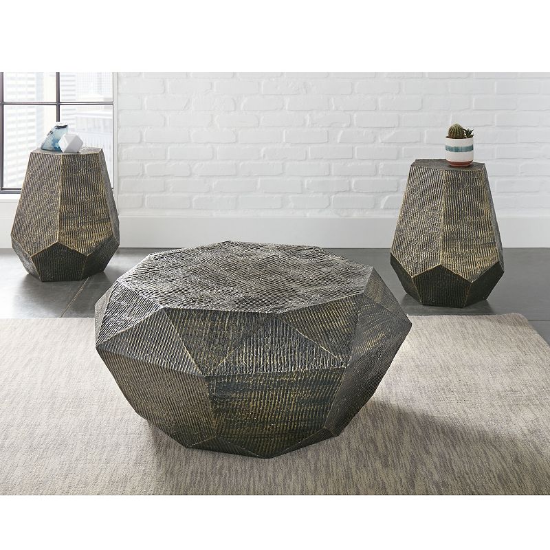 Steve Silver Co. Donato Hexagon End Table