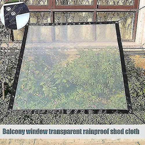 Transparent Rainproof Shed Cloth Tarpaulin Lightweight Waterproof