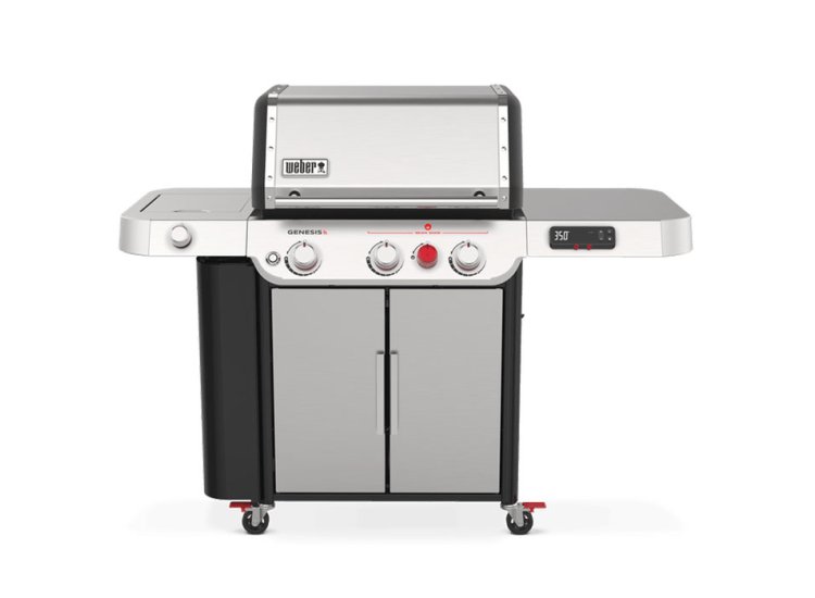 Weber GENESIS SX-335 Stainless Steel Smart Liquid Propane Gas Grill