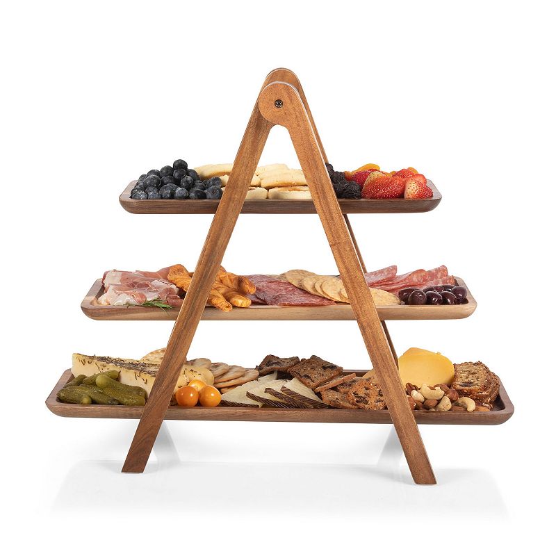 Picnic Time Wake Forest Demon Deacons Tiered Ladder Serving Station