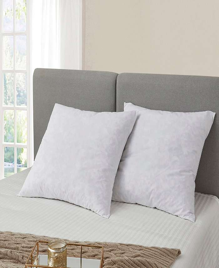 Serta Feather Filled 2-Pack Pillow， European