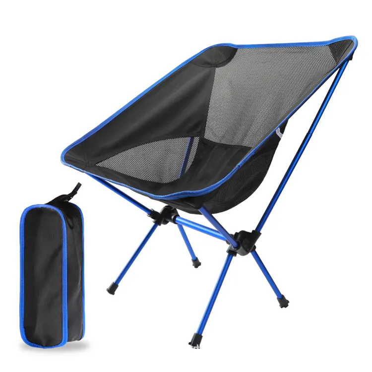 Custom Foldable Portable Lightweight Beach Hiking Fishing Outdoor Folding Oversized Moon Camping Chair