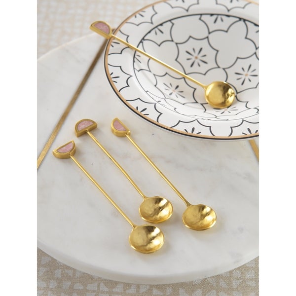 4-Piece Set Aku Small Tea Spoons