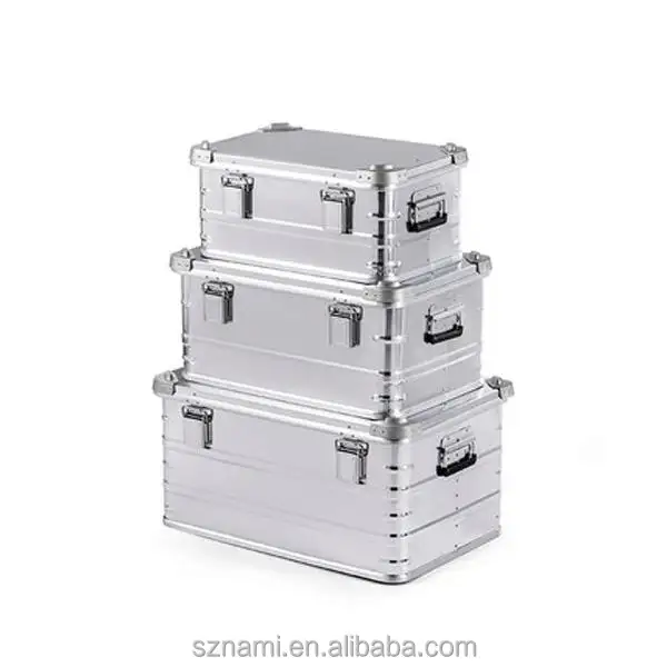 Hot Outdoor 30L Camping Multi Function Storage Cases Large Capacity Camping Aluminum Box