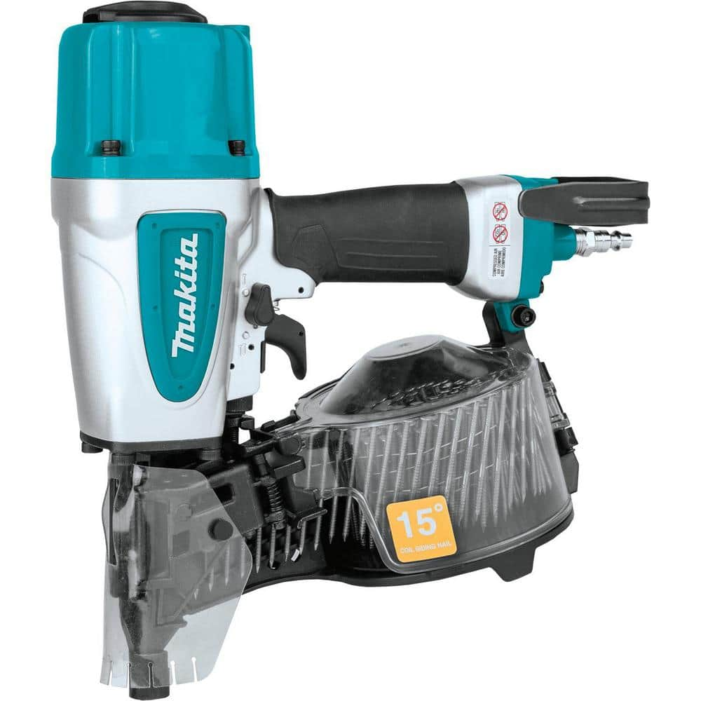 Makita 2-1/2 in. Pneumatic 15° Siding Coil Nailer AN613