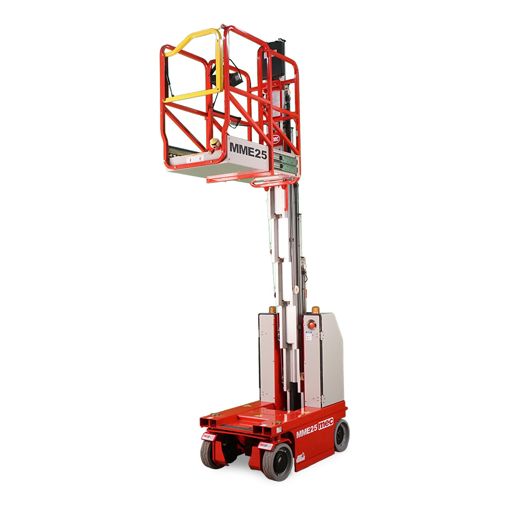 25 Ft. Electric Vertical Mast Lift ;