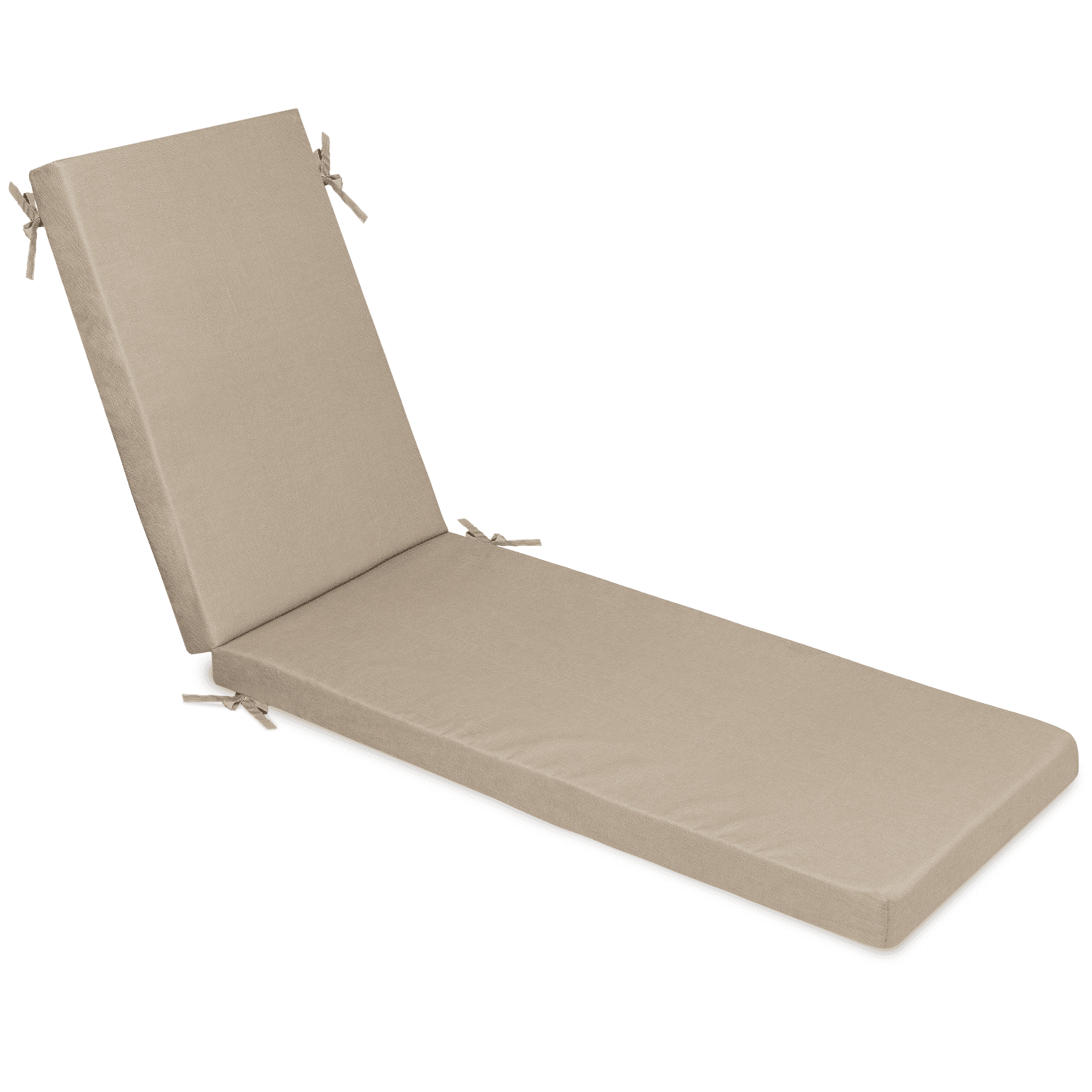 Milliard Outdoor Lounge Chair Cushion， Waterproof and Washable， Beige