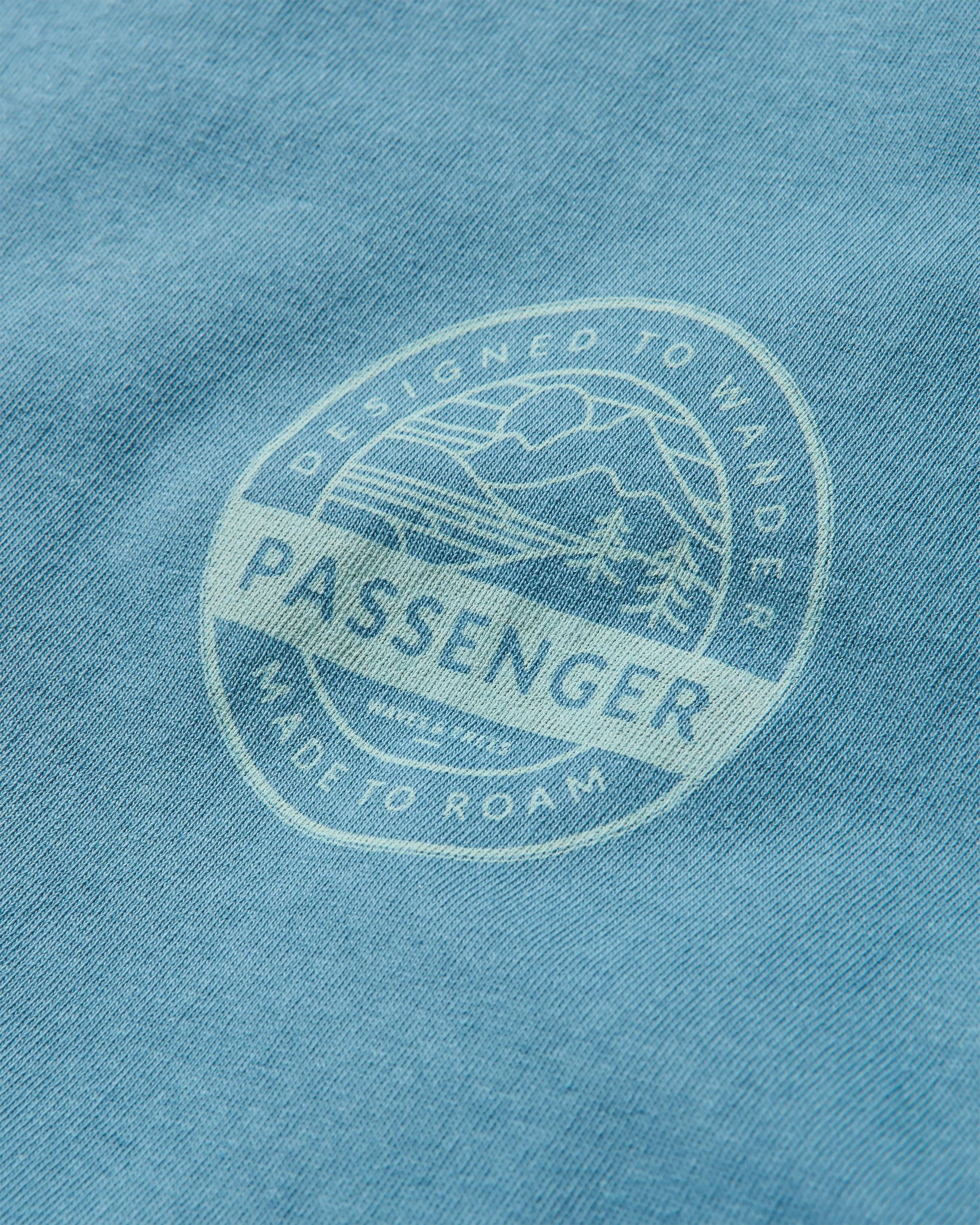 Odyssey Recycled Cotton T-Shirt - Provincial Blue