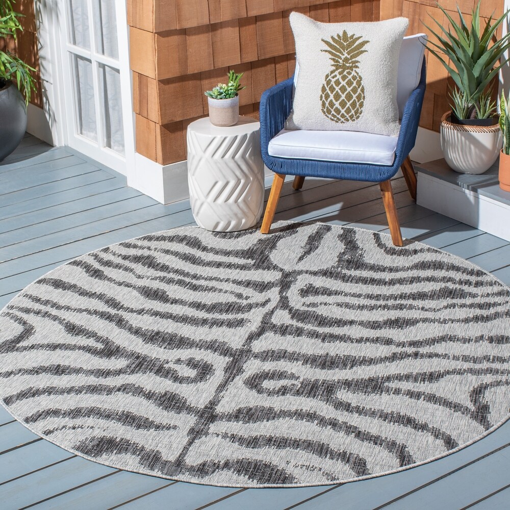 SAFAVIEH Courtyard Ottaviana Indoor/ Outdoor Waterproof Patio Backyard Rug