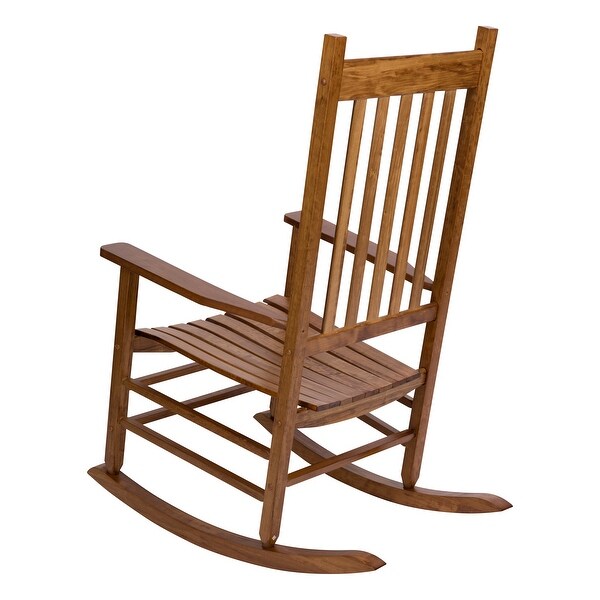 Porch and Den Steeplechase Genuine Hardwood Rocking Chair