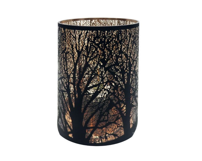 Alpine Etched Branching Tree Tungsten Light Décor - GTH122TM