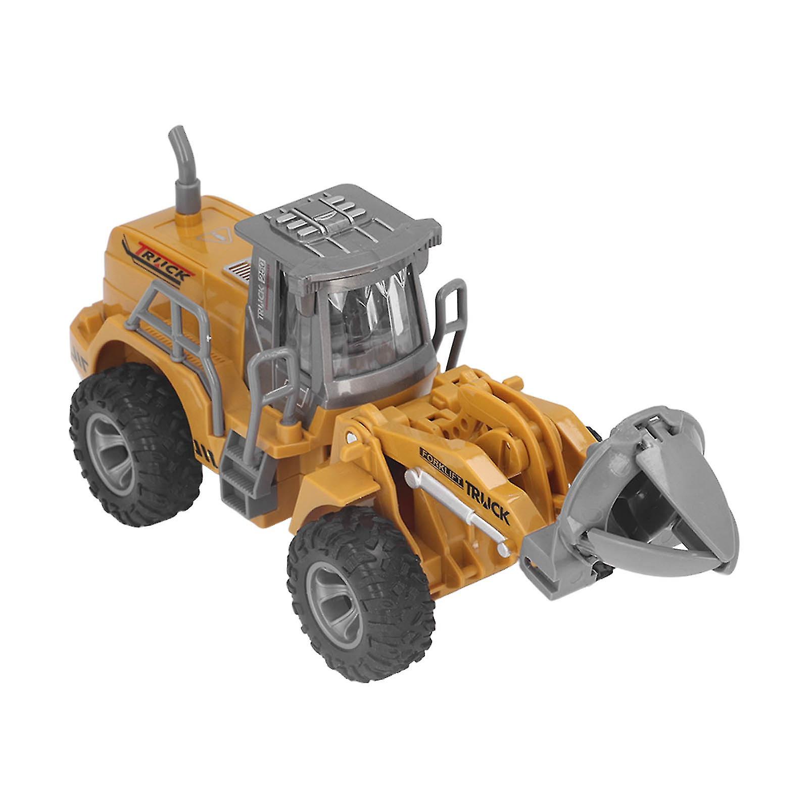 Construction Vehicle Toy Vivid Highly Detailed Kids Inertial Engineering Vehicle Toys for Above 3 Years Old Flat Arm Triangular Dividing Machine