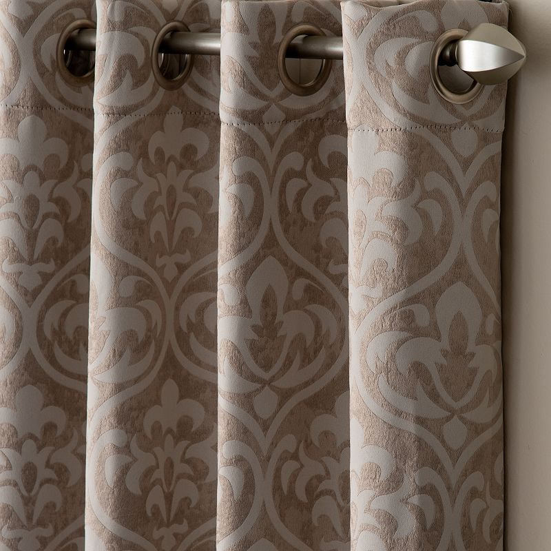 Corona Curtain 1-panel Caden Grommet Top Window Curtain