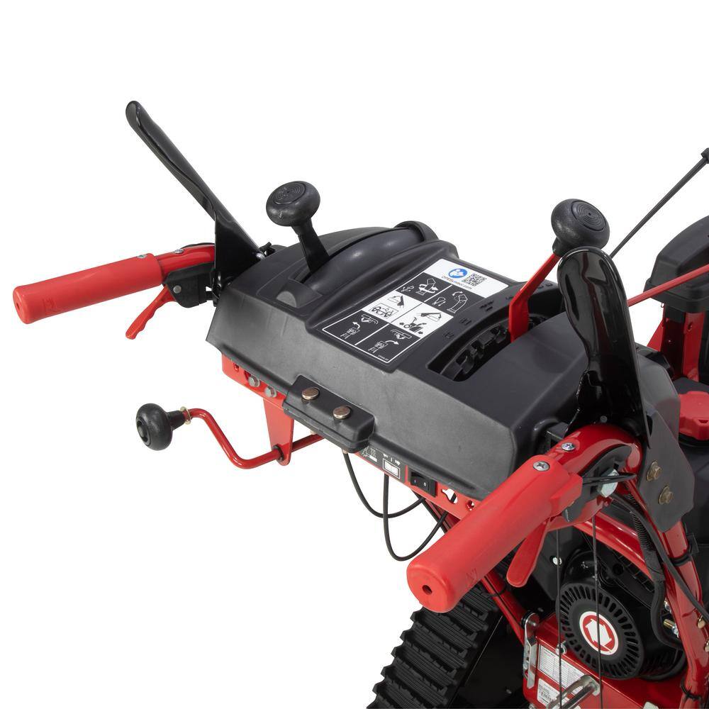 Troy-Bilt Storm Tracker 28 in. 277cc Two-Stage Electric Start Gas Snow Blower with Track Drive and Heated Grips Storm Tracker 2890